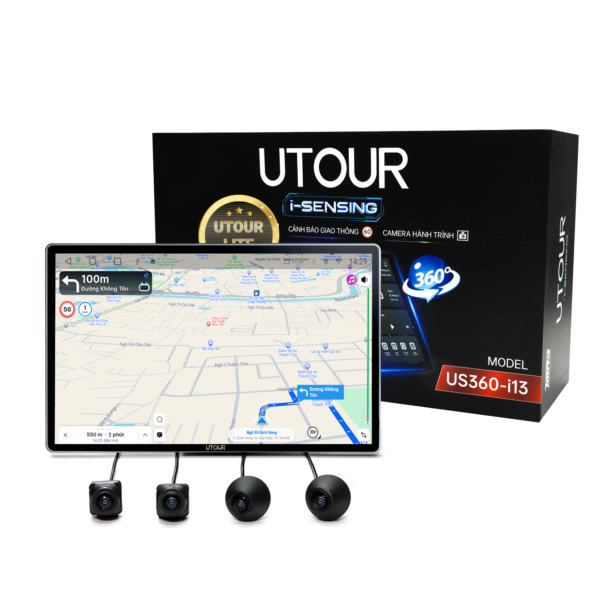 Màn hình Android liền camera UTOUR Lite US 360-i13 (13”) RAM 4GB, ROM 32GB