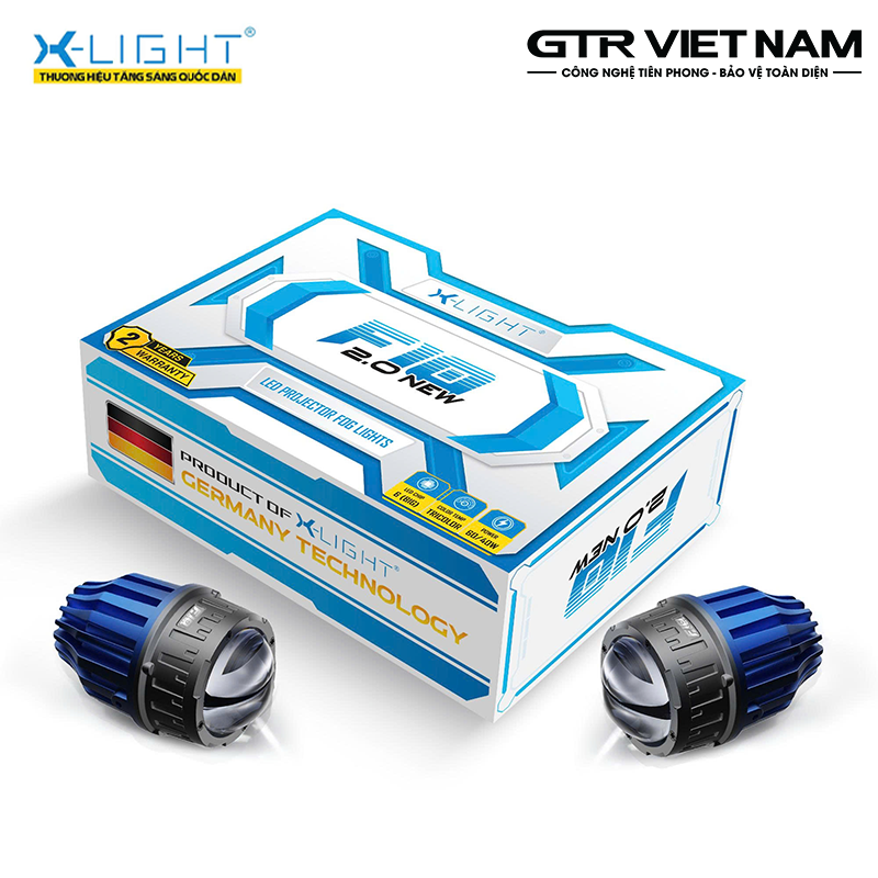 BI GẦM X-LIGHT F10 2.0 NEW