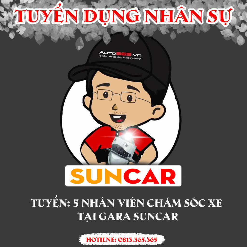 tuyen dung-suncar-he thong auto365 vinh phuc